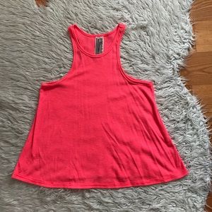 Free people hot pink tank